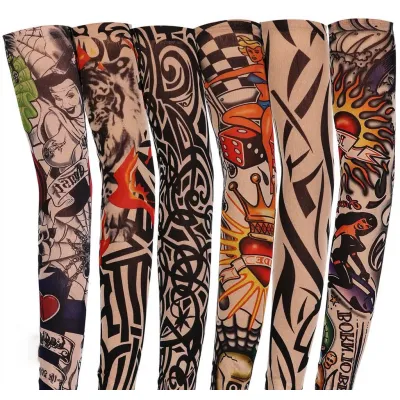 Găng Tay Chống Nắng Giả Xăm Bịch 2 Cái Hình Tattoo Cá Tính Găng Tay Chống Nắng Giả Xăm Bịch 2 Cái Hình Tattoo Cá Tính