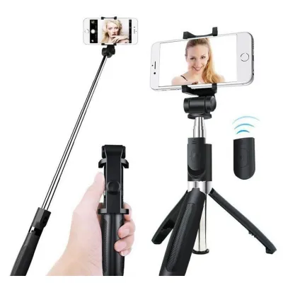 gậy chụp hình bluetooth selfie stick 3 chân l01 đầu xoay 360 độ kèm remote bluetooth gậy chụp hình bluetooth selfie stick 3 chân l01 đầu xoay 360 độ kèm remote bluetooth