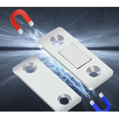 gia dụng | bộ nam châm đóng cửa tự động siêu chắc kèm ốc vít và miếng dán gia dụng | bộ nam châm đóng cửa tự động siêu chắc kèm ốc vít và miếng dán