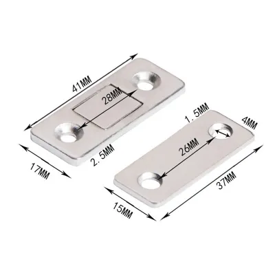 gia dụng | bộ nam châm đóng cửa tự động siêu chắc kèm ốc vít và miếng dán gia dụng | bộ nam châm đóng cửa tự động siêu chắc kèm ốc vít và miếng dán