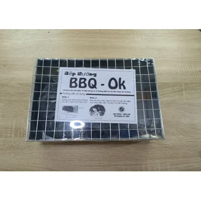 gia dụng nhà bếp | bếp nướng than bbq 31x21x9cm tặng kèm túi than và cồn gia dụng nhà bếp | bếp nướng than bbq 31x21x9cm tặng kèm túi than và cồn