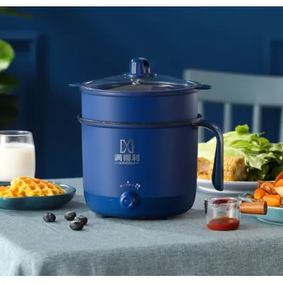 gia dụng nhà bếp | ca nấu mì mandeli 2 tầng 1.8l size 18cm có tay cầm tiện lợi gia dụng nhà bếp | ca nấu mì mandeli 2 tầng 1.8l size 18cm có tay cầm tiện lợi