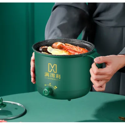gia dụng nhà bếp | ca nấu mì mandeli 2 tầng 1.8l size 18cm có tay cầm tiện lợi gia dụng nhà bếp | ca nấu mì mandeli 2 tầng 1.8l size 18cm có tay cầm tiện lợi