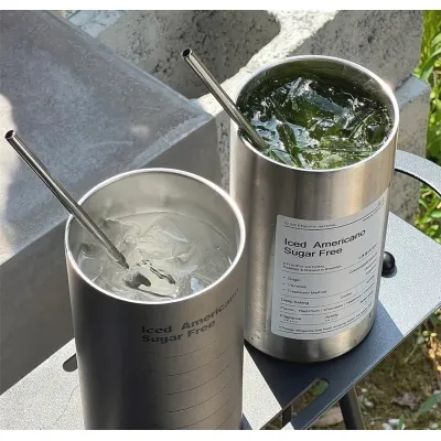 gia dụng nhà bếp | cốc giữ nhiệt inox 304 sugar free 600ml kèm ống hút gia dụng nhà bếp | cốc giữ nhiệt inox 304 sugar free 600ml kèm ống hút