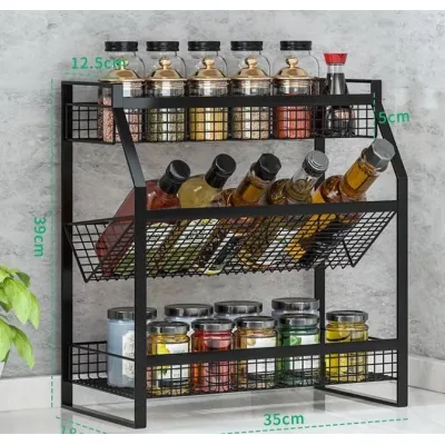 gia dụng nhà bếp | kệ gia vị 3 tầng nhà bếp nhập khẩu 40*35*20 cm gia dụng nhà bếp | kệ gia vị 3 tầng nhà bếp nhập khẩu 40*35*20 cm