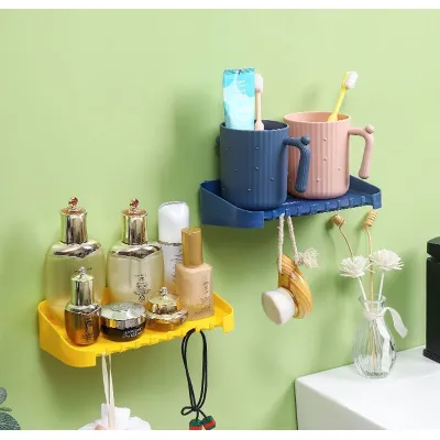 gia dụng nhà bếp | khay treo dán tường phòng bếp, nhà tắm đựng vật dụng đa năng gia dụng nhà bếp | khay treo dán tường phòng bếp, nhà tắm đựng vật dụng đa năng
