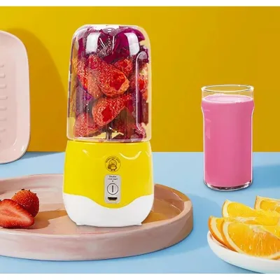 gia dụng nhà bếp | máy xay sinh tố hình con vịt vàng 400ml dùng pin gia dụng nhà bếp | máy xay sinh tố hình con vịt vàng 400ml dùng pin