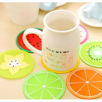 gia dụng nhà bếp | miếng lót ly hình trái cây đáng yêu gia dụng nhà bếp | miếng lót ly hình trái cây đáng yêu