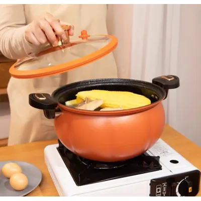 gia dụng nhà bếp | nồi hầm áp suất hình quả bí ngô size 24cm 5l gia dụng nhà bếp | nồi hầm áp suất hình quả bí ngô size 24cm 5l