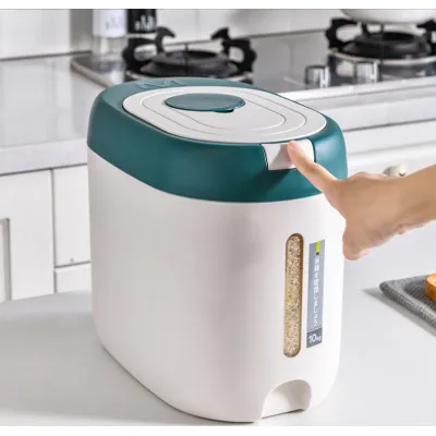 gia dụng nhà bếp | thùng đựng gạo thông minh bằng nhựa 10kg tiện dụng kèm cốc đong gia dụng nhà bếp | thùng đựng gạo thông minh bằng nhựa 10kg tiện dụng kèm cốc đong