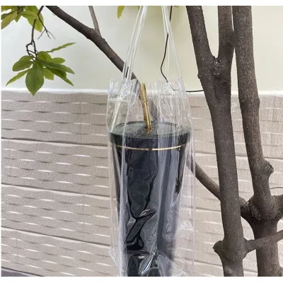 gia dụng nhà bếp | túi trong suốt đựng bình nước có quai sách tiện lợi gia dụng nhà bếp | túi trong suốt đựng bình nước có quai sách tiện lợi