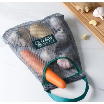 gia dụng | túi lưới đựng hành tỏi enjoy soft có quai sách gia dụng | túi lưới đựng hành tỏi enjoy soft có quai sách