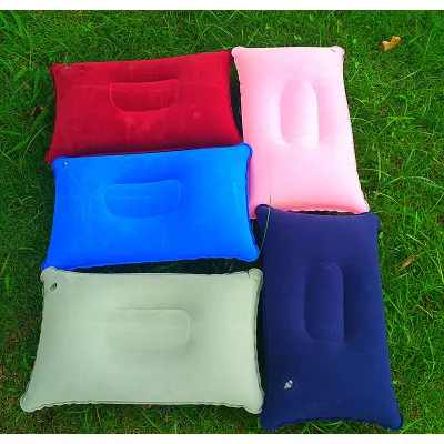 gối hơi du lich - gối hơi gấp gọn 38x24cm gối hơi du lich - gối hơi gấp gọn 38x24cm