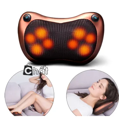 gối massage hồng ngoại 8 bi 2 chiều xoay gối massage hồng ngoại 8 bi 2 chiều xoay