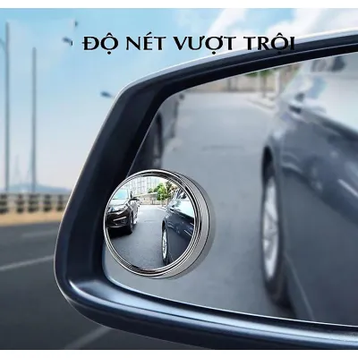 gương cầu lồi gắn kính chiếu hậu - kính lồi gắn gương xe hơi -  giá 1 cái