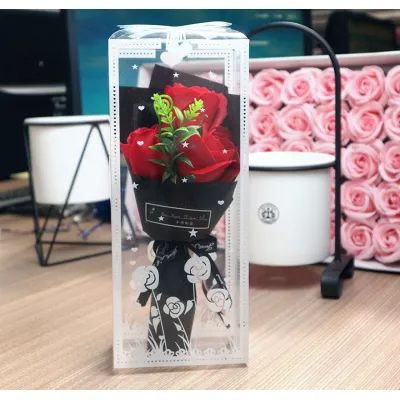 hoa hồng quà tặng - hoa hồng đẹp tặng người yêu - 3 bông