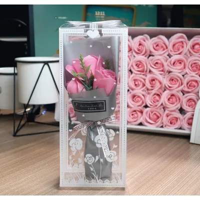 hoa hồng quà tặng - hoa hồng đẹp tặng người yêu - 3 bông