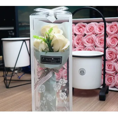 hoa hồng quà tặng - hoa hồng đẹp tặng người yêu - 3 bông