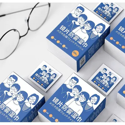 hộp 100 miếng khăn lau mắt kính nano chống mờ sương, bám hơi nước hộp 100 miếng khăn lau mắt kính nano chống mờ sương, bám hơi nước