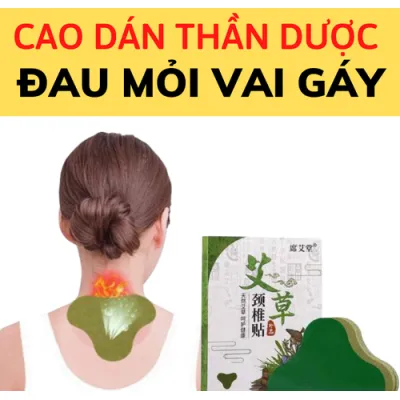 hộp 12 miếng dán ngải cứu giảm đau cổ vai gáy, giảm nhanh các triệu chứng đau khớp gối, đau lưng, đau đầu hộp 12 miếng dán ngải cứu giảm đau cổ vai gáy, giảm nhanh các triệu chứng đau khớp gối, đau lưng, đau đầu