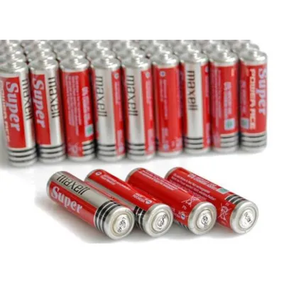 hộp 40 viên pin tiểu aa maxell super 1.5v (đỏ) hộp 40 viên pin tiểu aa maxell super 1.5v (đỏ)