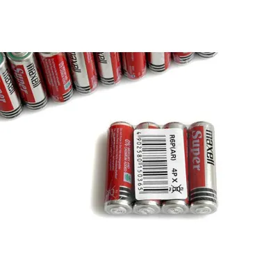 hộp 40 viên pin tiểu aa maxell super 1.5v (đỏ) hộp 40 viên pin tiểu aa maxell super 1.5v (đỏ)