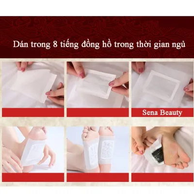 hộp 50 miếng dán chân ngải cứu thải độc (đỏ) hộp 50 miếng dán chân ngải cứu thải độc (đỏ)