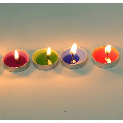hộp 50 viên sáp nến tea lights nhiều màu hộp 50 viên sáp nến tea lights nhiều màu