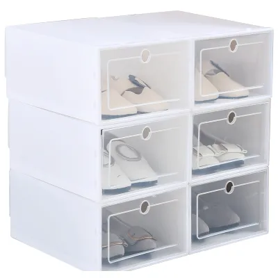 hộp đựng giày nhựa cứng - combo 3 hộp