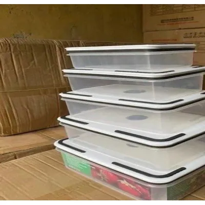 hộp đựng thực phẩm tủ lạnh - 5 hộp hộp đựng thực phẩm tủ lạnh - 5 hộp