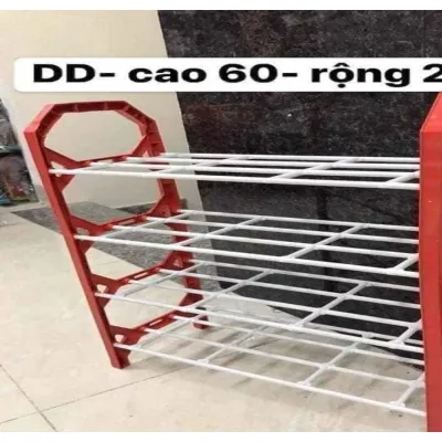kệ để giày dép 4 tầng bằng nhựa cứng tiện lợi