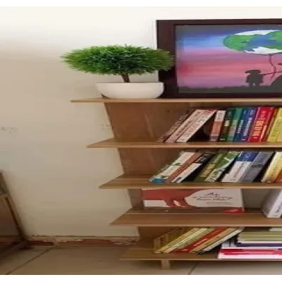 kệ gỗ góc tường 5 tầng tiện lợi kệ gỗ góc tường 5 tầng tiện lợi