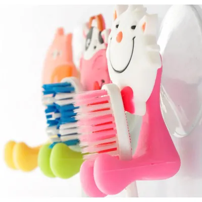 kẹp bàn chải hình thú kẹp bàn chải đánh răng - 2 cái kẹp bàn chải hình thú kẹp bàn chải đánh răng - 2 cái