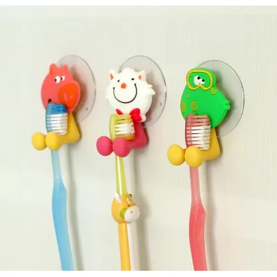 kẹp bàn chải hình thú kẹp bàn chải đánh răng - 2 cái kẹp bàn chải hình thú kẹp bàn chải đánh răng - 2 cái