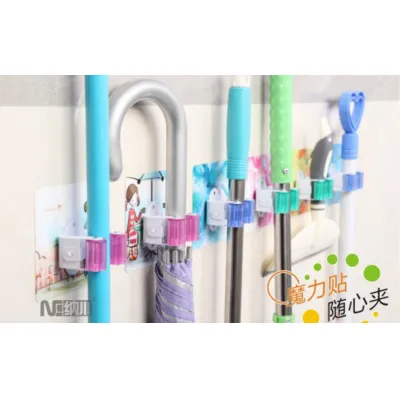 kẹp chổi dán tường - kẹp treo chổi kẹp chổi dán tường - kẹp treo chổi