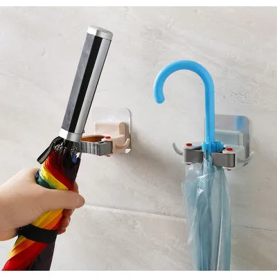 kẹp chổi dán tường - kẹp treo chổi - đa năng kẹp chổi dán tường - kẹp treo chổi - đa năng