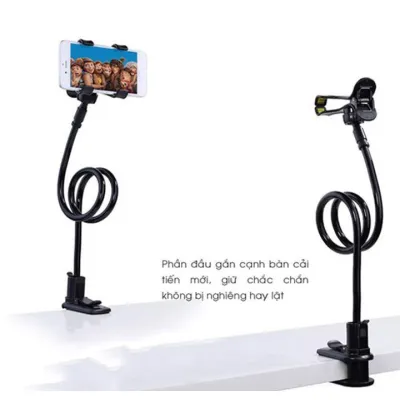 kẹp điện thoại đuôi khỉ có đế vặn cực chắc