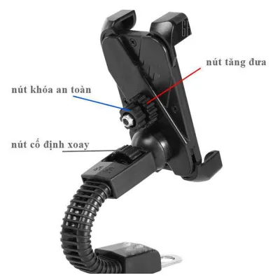 kẹp điện thoại gắn chân gương - giá đỡ điện thoại gắn chân gương xe máy kẹp điện thoại gắn chân gương - giá đỡ điện thoại gắn chân gương xe máy