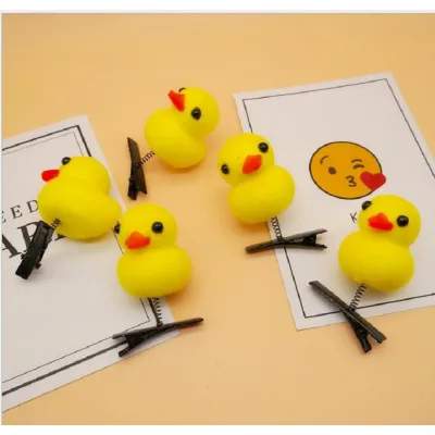 kẹp tóc hình vịt con cho bé siêu đáng yêu kẹp tóc hình vịt con cho bé siêu đáng yêu