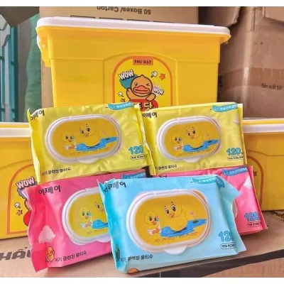 khăn giấy ướt combo 1 thùng