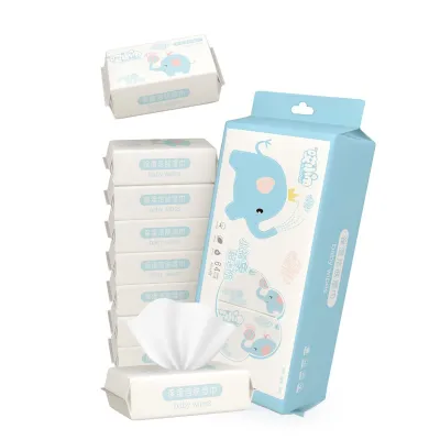 khăn ướt mini combo 8 gói - khăn giấy ướt mini khăn ướt mini combo 8 gói - khăn giấy ướt mini