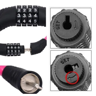 khóa dây xe đạp