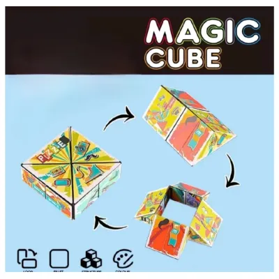 khối rubik nam châm biến thể magic cube nhiều màu sắc khối rubik nam châm biến thể magic cube nhiều màu sắc