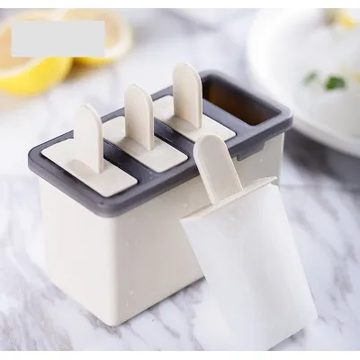 khuôn làm kem que, trái cây lạnh 4 ngăn tại nhà tiện lợi khuôn làm kem que, trái cây lạnh 4 ngăn tại nhà tiện lợi