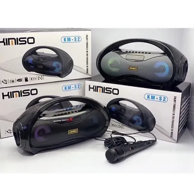 loa bluetooth kimiso km-s2 có led âm thanh stereo cực hay tặng kèm mic và dây loa bluetooth kimiso km-s2 có led âm thanh stereo cực hay tặng kèm mic và dây