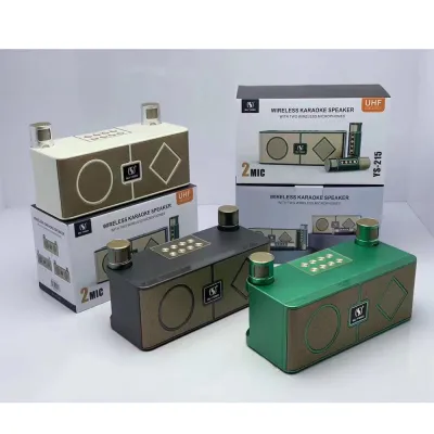 loa bluetooth | loa karaoke bluetooth ys-215 kèm hai micro không dây âm thanh lớn hát hay loa bluetooth | loa karaoke bluetooth ys-215 kèm hai micro không dây âm thanh lớn hát hay