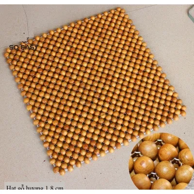 lót ghế ô to hạt gỗ cao cấp