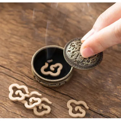 Lư Hương Mini 4x3cm Đốt Trầm, Xông Trầm Hương Bằng Đồng Tiện Lợi Lư Hương Mini 4x3cm Đốt Trầm, Xông Trầm Hương Bằng Đồng Tiện Lợi