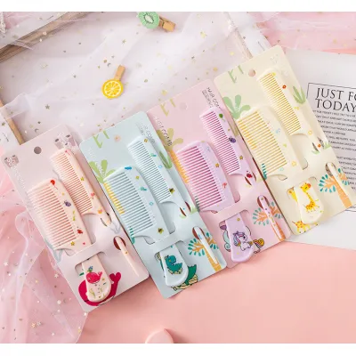 lược chải tóc cute - lược chải tóc dễ thương - combo 2 cái lược chải tóc cute - lược chải tóc dễ thương - combo 2 cái