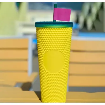 ly 2 lớp nhiều màu 700ml kèm ống hút ly 2 lớp nhiều màu 700ml kèm ống hút